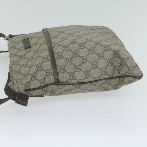 GUCCI GG Supreme Shoulder Bag PVC Beige 141626 Auth am5746 - Picture 4 of 16